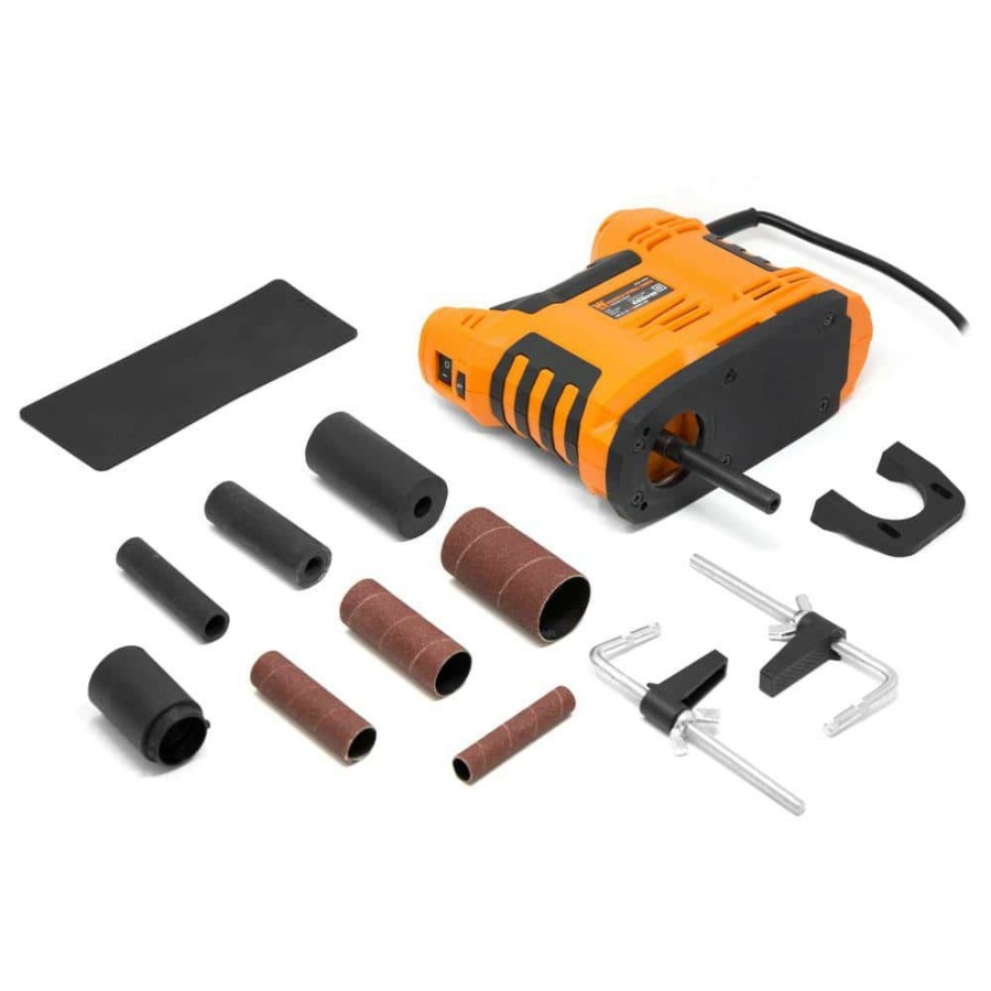 Tools * | 5 Amp Corded Variable Speed Portable Oscillating Spindle Sander By Wen