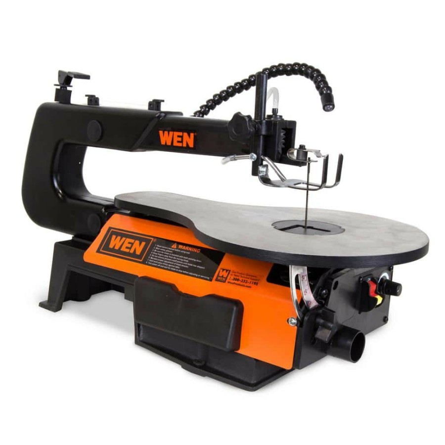 Tools * | 1.2 Amp 16 In. 2-Direction Variable Speed Scroll Saw By Wen