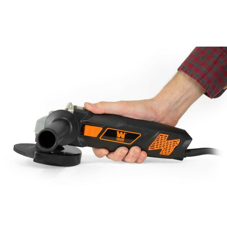 Tools * | 7 Amp Corded 4-1/2 In. Angle Grinder By Wen