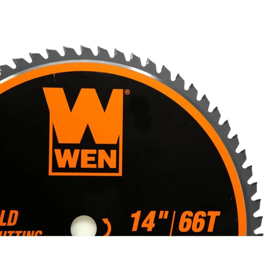 Tools * | 14 In. 66-Tooth Carbide-Tipped Professional Metal Saw Blade For Mild Steel Cutting By Wen