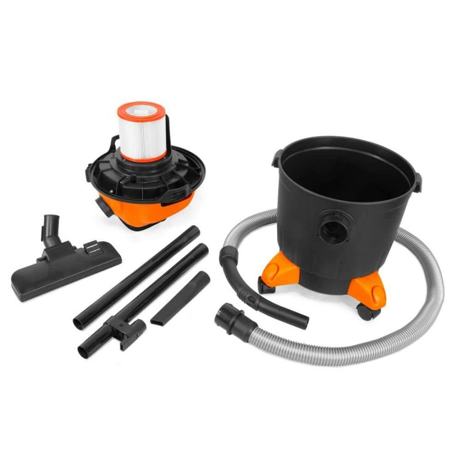 Tools * | 10 Amp 5 Gal. Portable Hepa Wet/Dry Shop Vacuum And Blower With 0.3 Mic Filter, Hose And Accessories By Wen