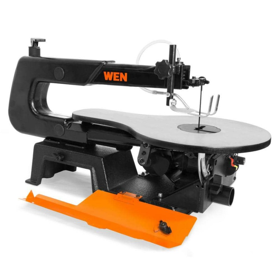 Tools * | 16-Inch Variable Speed Scroll Saw With Easy-Access Blade Changes By Wen