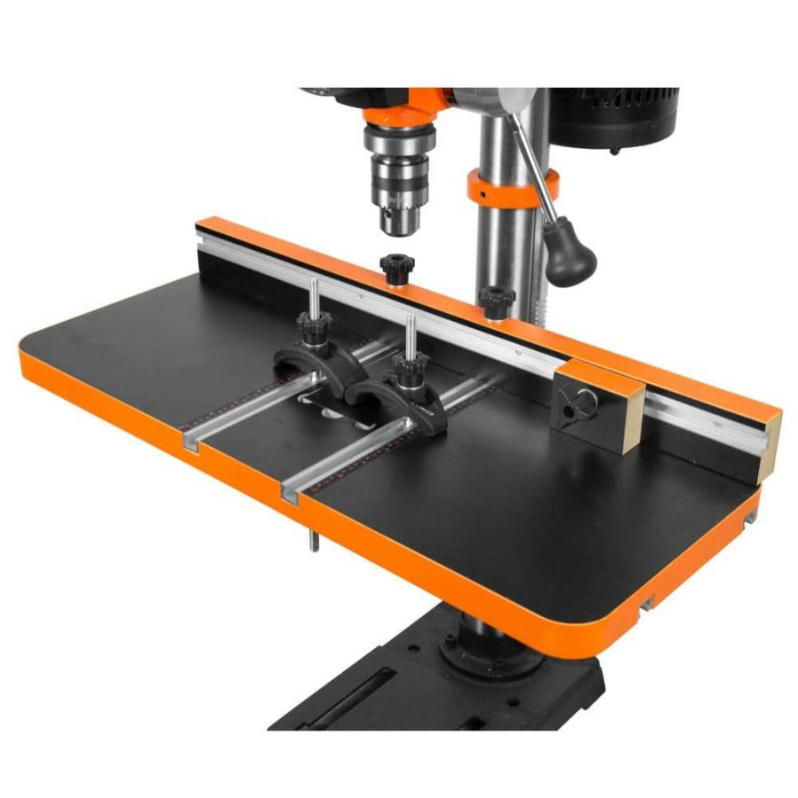 Tools * | 24 In. X 12 In. Drill Press Table With An Adjustable Fence And Stop Block By Wen