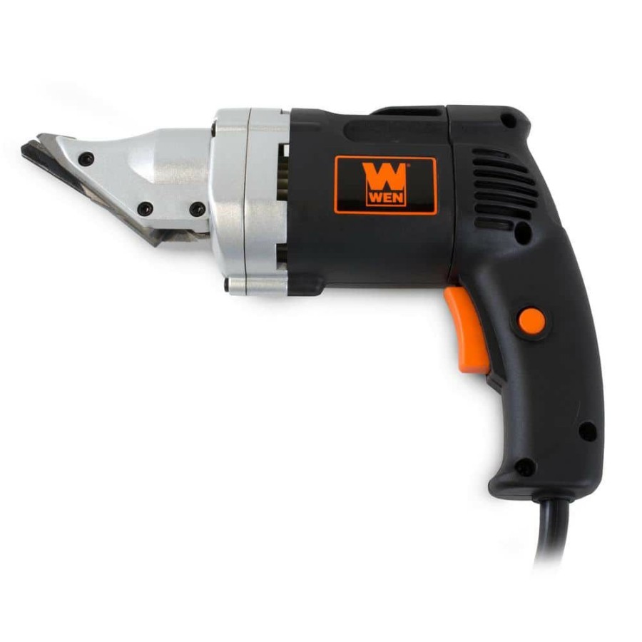 Tools * | 4 Amp 18-Gauge Variable Speed Swivel Head Electric Metal Shear By Wen