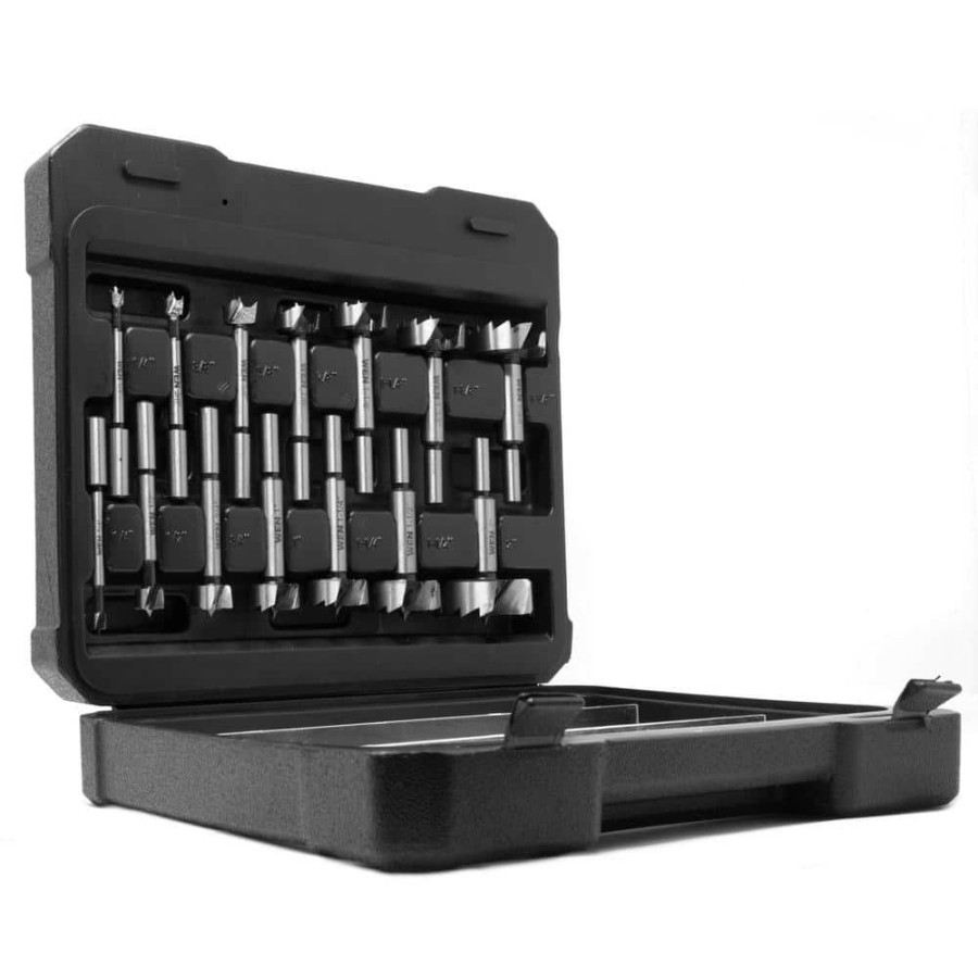 Tools * | 14-Piece Forstner Bit Set With Carrying Case By Wen