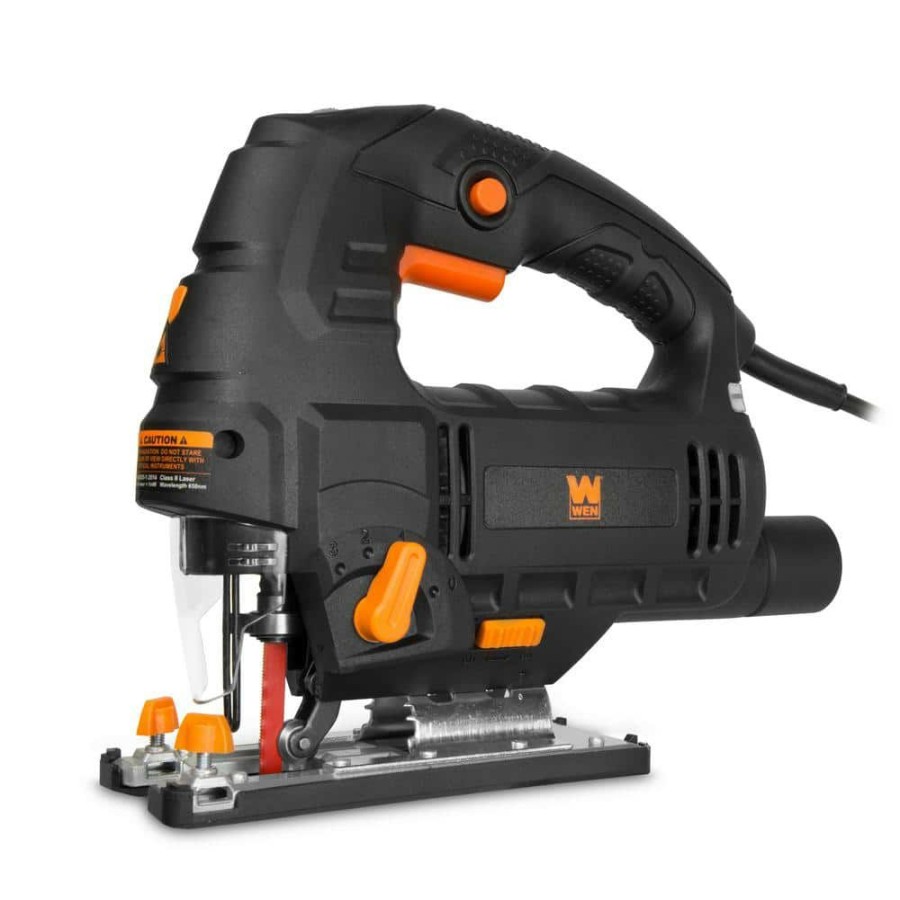 Tools * | 6.6 Amp Variable Speed Orbital Jigsaw With Laser By Wen