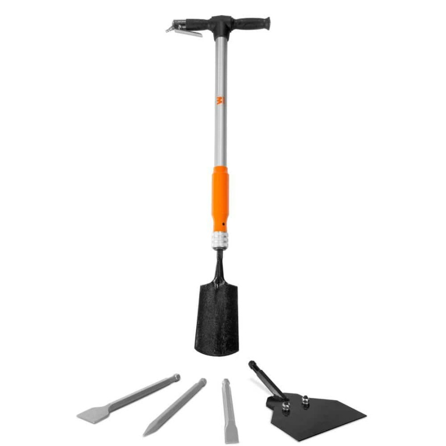 Tools * | 5-In-1 Pneumatic Multi-Function Tool With Scraper, Shovel And Chisel Attachments By Wen