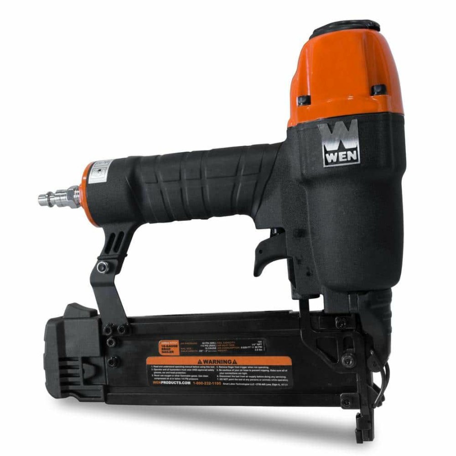 Tools * | 3/8 In. X 2 In. 18-Gauge Brad Nailer With Carrying Case And 2000 Nails By Wen