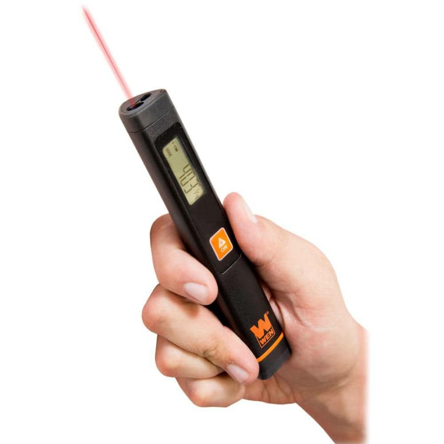 Tools * | Multi-Unit Pocket Laser Distance Measure With 32 Ft. Range By Wen