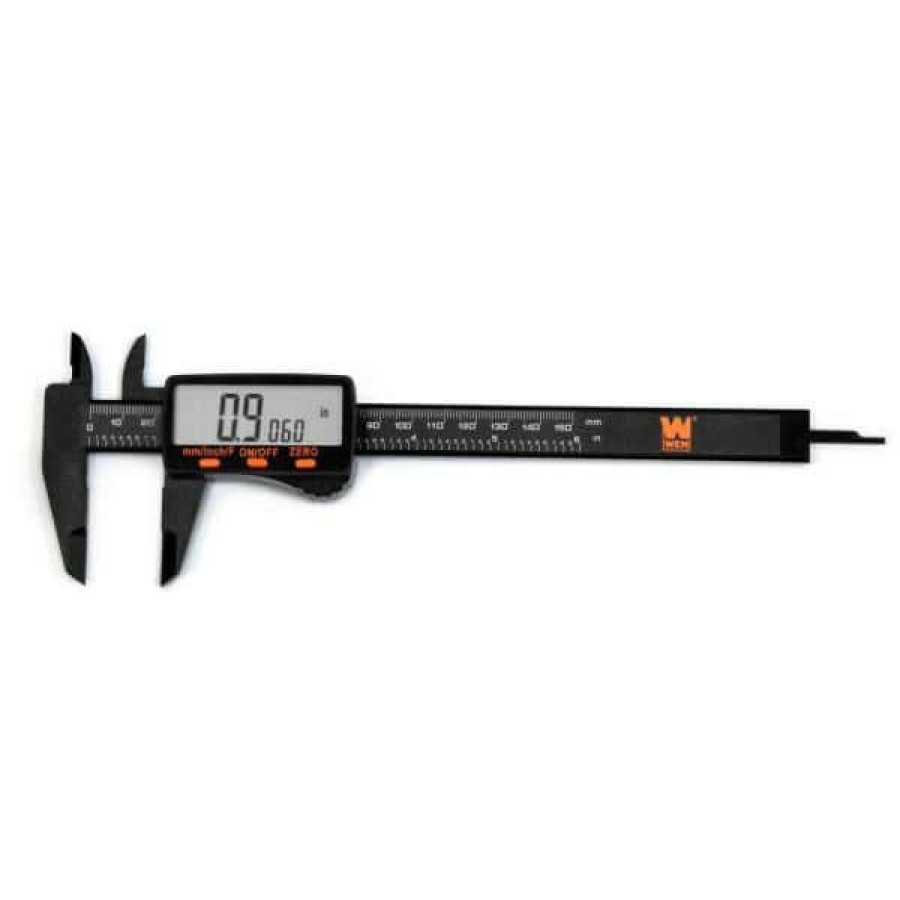 Tools * | 6.1 In. Electronic Digital Caliper With Lcd Readout And Storage Case By Wen