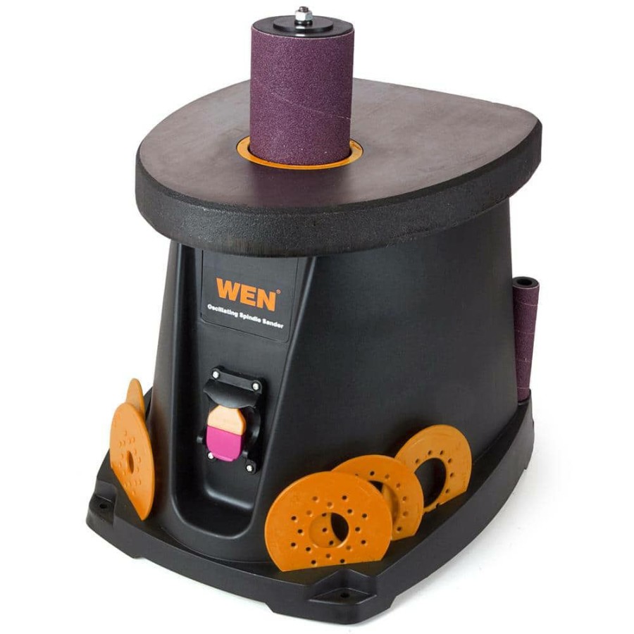 Tools * | Oscillating Benchtop Spindle Sander By Wen