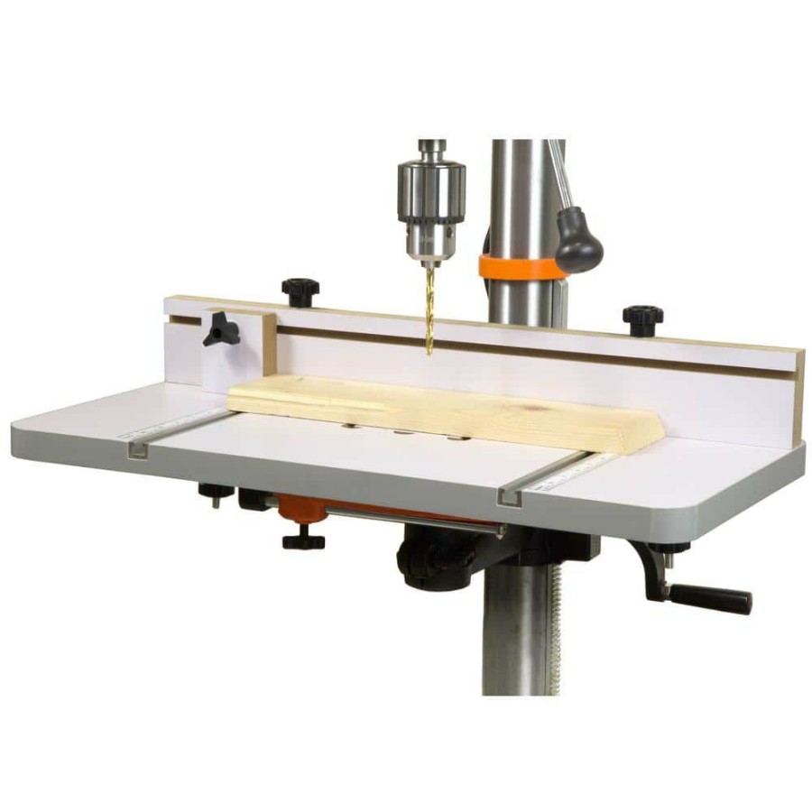 Tools * | 24 In. X 12 In. Drill Press Table With An Adjustable Fence And Stop Block By Wen